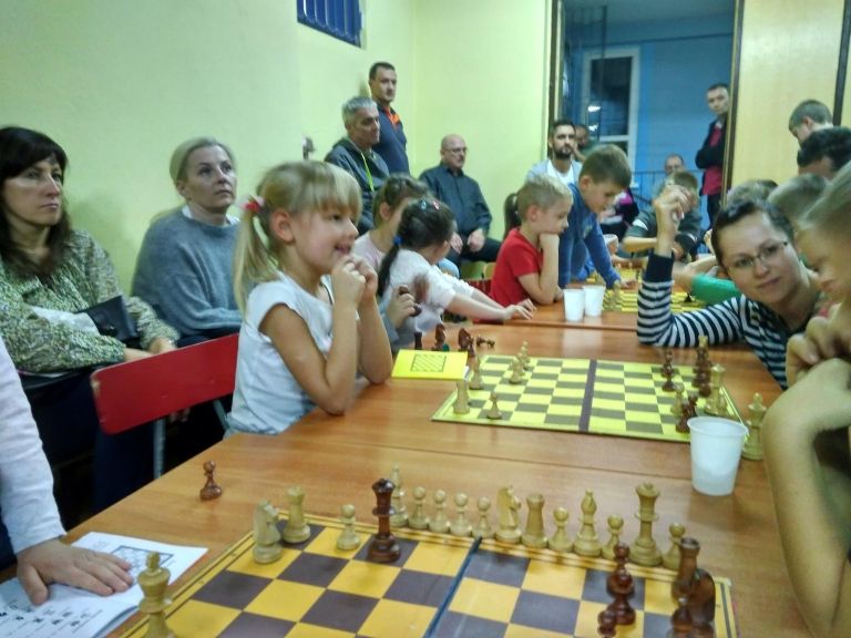 Zajęcia szachowe w przedszkolu